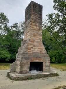 The dining hall chimney