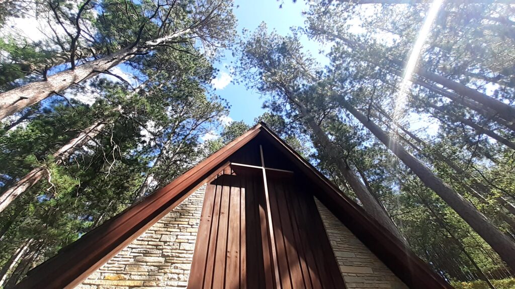 chapel in the woods