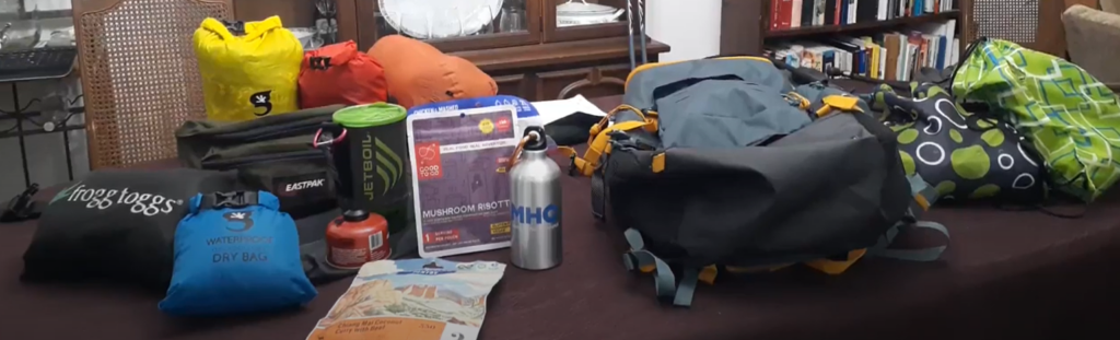 Packing your backpack